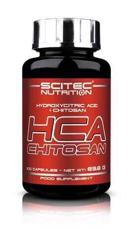 Scitec HCA Chitosan, 100 kaps. kaina ir informacija | Papildai ir preparatai lieknėjimui | pigu.lt