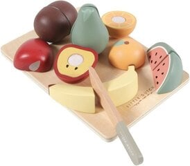 Деревянный набор для нарезки фруктов Little Dutch цена и информация | Игрушки для девочек | pigu.lt