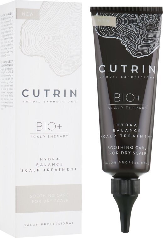 Galvos odos kremas Cutrin BIO+ Hydra Balance Scalp Treatment, 75 ml kaina ir informacija | Priemonės plaukų stiprinimui | pigu.lt