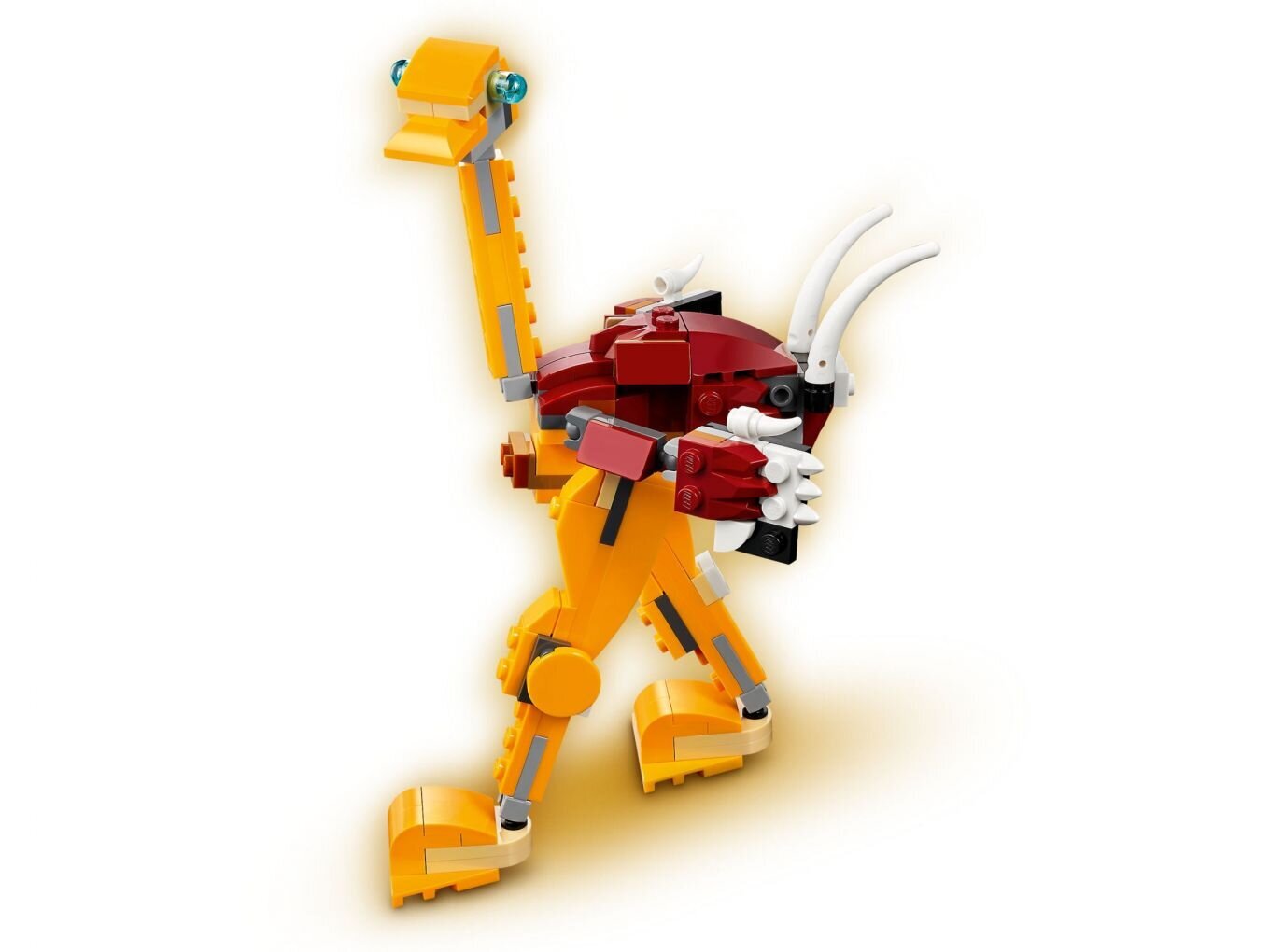 31112 LEGO® Creator Laukinis liūtas kaina ir informacija | Konstruktoriai ir kaladėlės | pigu.lt