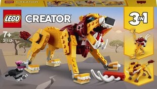 31112 LEGO® Creator Laukinis liūtas kaina ir informacija | Konstruktoriai ir kaladėlės | pigu.lt