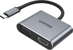 Unitek V1126A цена и информация | Адаптеры, USB-разветвители | pigu.lt