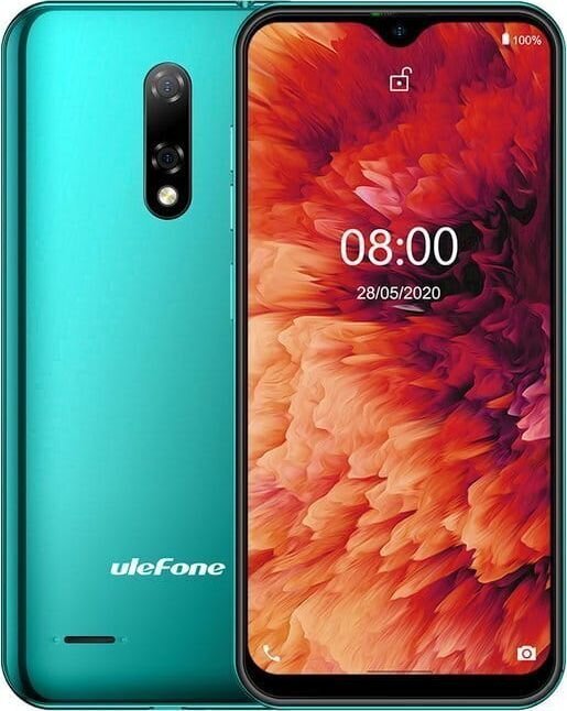 UleFone Note 8P, 16 GB, Dual SIM, Midnight Green цена и информация | Mobilieji telefonai | pigu.lt