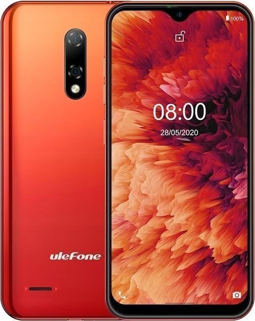 UleFone Note 8P, 16 GB, Dual SIM, Red цена и информация | Mobilieji telefonai | pigu.lt