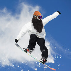 Veido kaikė žiemos sportui Beardski Pirate Skimask kaina ir informacija | Kitos kalnų slidinėjimo prekės | pigu.lt