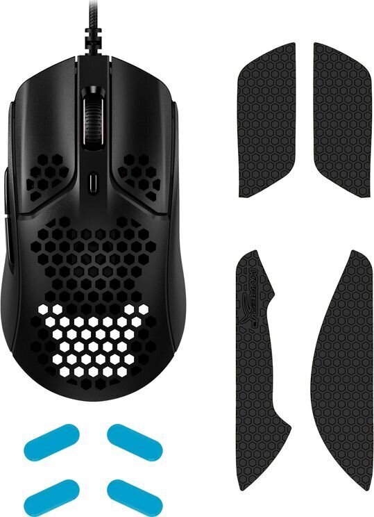 HyperX HMSH1-A-BK/G, juoda kaina ir informacija | Pelės | pigu.lt