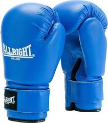 Боксерские перчатки Allright TRAINING PRO 10oz, синего цвета цена и информация | Боевые искусства | pigu.lt