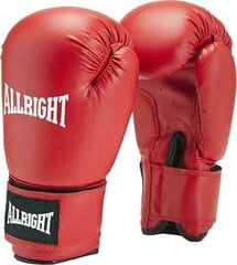 Боксерские перчатки Allright TRAINING PRO 8oz, красный цвет цена и информация | Боевые искусства | pigu.lt