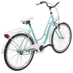 Велосипед городской AZIMUT Retro 26 "2021, бирюзовый цена и информация | Велосипеды | pigu.lt