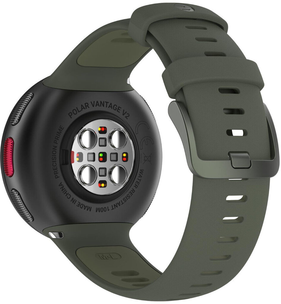 Polar Vantage V2 Black/Green цена и информация | Išmanieji laikrodžiai (smartwatch) | pigu.lt