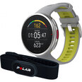 Polar Vantage V2 Silver/Gray Lime + Polar H10 Heart Monitor Strap