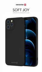 Swissten Soft Joy Silicone Case for Apple iPhone 11 Pro Max Black kaina ir informacija | Telefono dėklai | pigu.lt