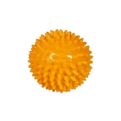 Массажный мяч 6 см, оранжевый цена и информация | Аксессуары для массажа | pigu.lt