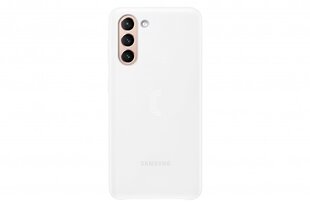 Чехол Samsung Smart LED для Samsung Galaxy S21, белый цена и информация | Чехлы для телефонов | pigu.lt