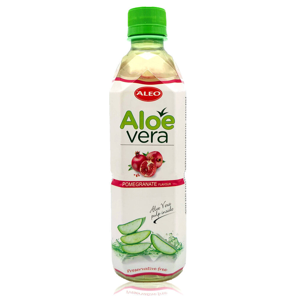 Aloe Vera gerimas Aleo Pomegranate, 500 ml цена и информация | Gaivieji gėrimai | pigu.lt