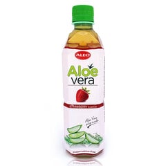 Aloe Vera gėrimas Aleo Strawberry, 500 ml kaina ir informacija | Gaivieji gėrimai | pigu.lt