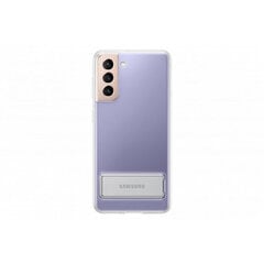 Samsung Clear Standing Cover for Samsung Galaxy S21, Transparent цена и информация | Чехлы для телефонов | pigu.lt