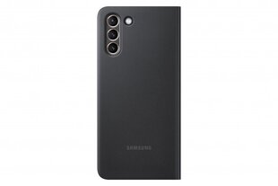 Samsung Smart Clear View dėklas skirtas Samsung Galaxy S21 Plus, black kaina ir informacija | Telefono dėklai | pigu.lt