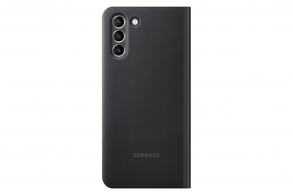 Samsung Smart LED View Cover skirtas Samsung Galaxy S21 Plus, black цена и информация | Telefono dėklai | pigu.lt