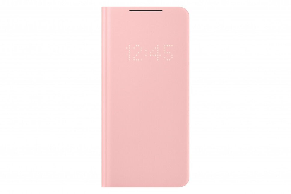 "Samsung LED View" dangtelis G996B Galaxy S21 Plus rožinės spalvos EF-NG996PPEGEE kaina ir informacija | Telefono dėklai | pigu.lt