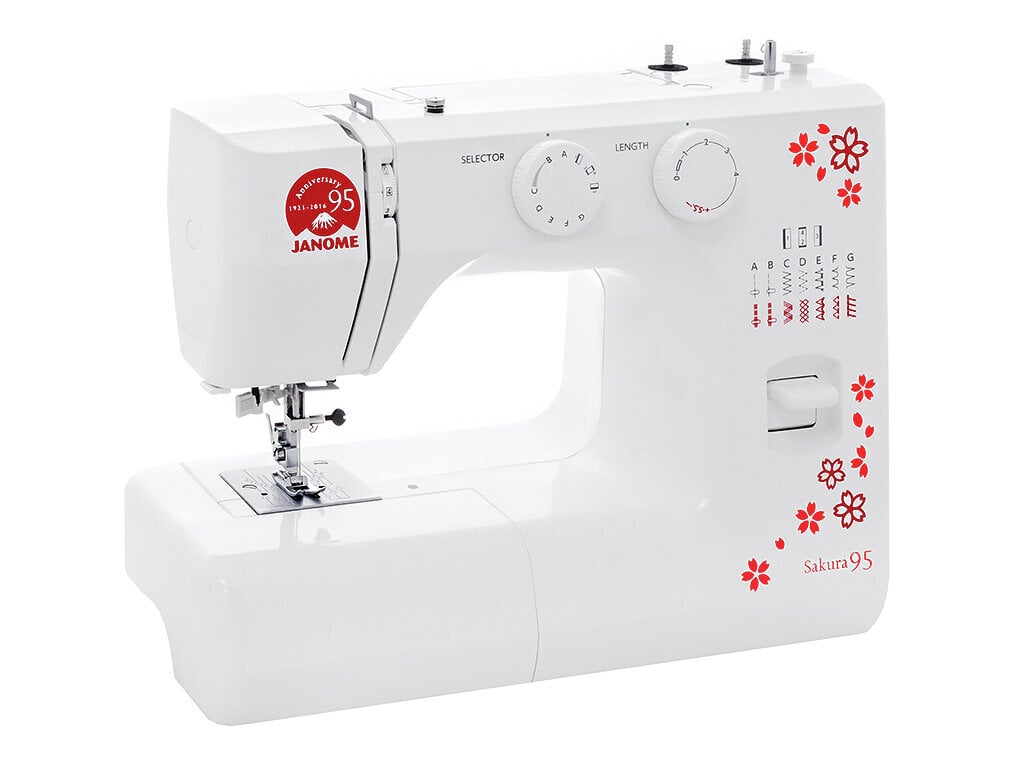 Janome Sakura 95 kaina ir informacija | Siuvimo mašinos | pigu.lt