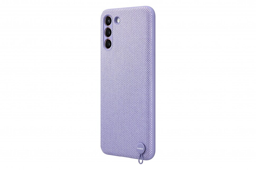 Samsung Kvadrat cover from recycled material skirtas Samsung Galaxy S21 Plus, violet kaina ir informacija | Telefono dėklai | pigu.lt