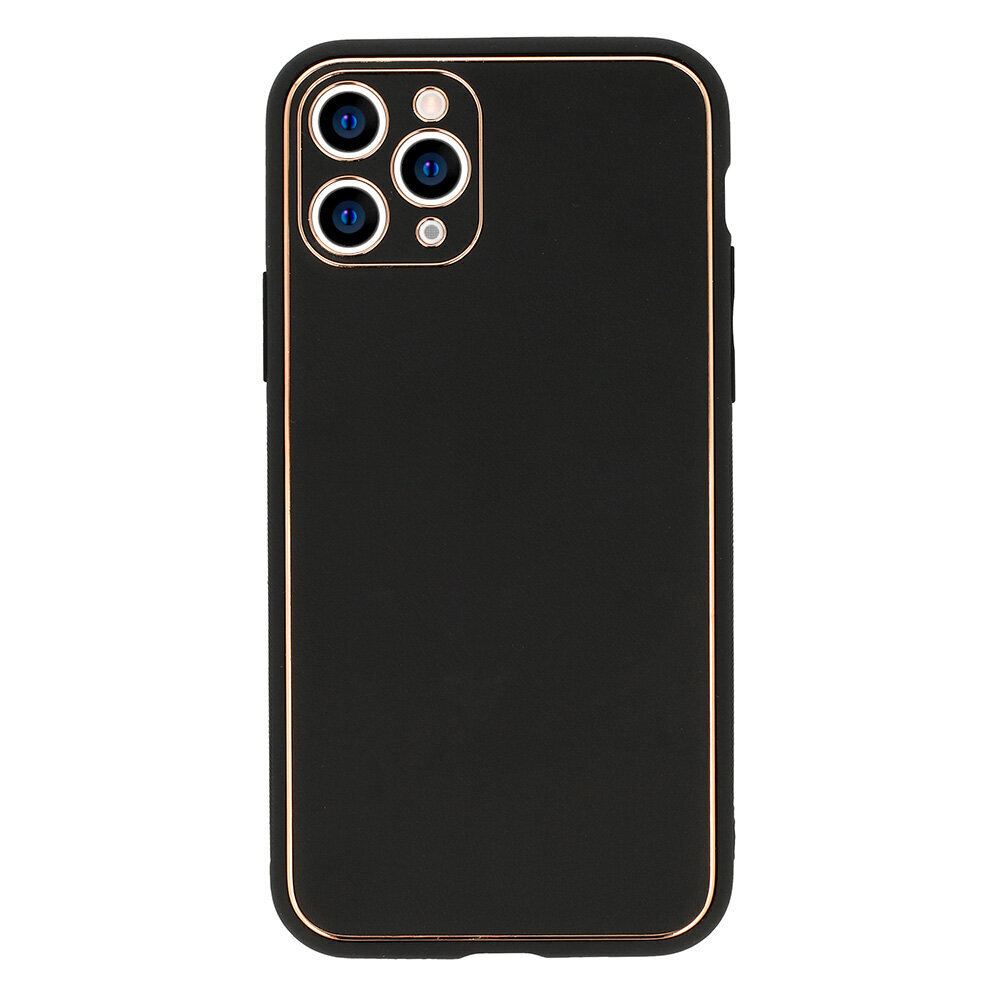 Luxury Case Samsung Galaxy A51 juodas kaina ir informacija | Telefono dėklai | pigu.lt