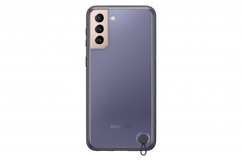 "Samsung" skaidrus apsauginis dangtelis G996B "Galaxy S21 Plus", juodas EF-GG996CBEGWW kaina ir informacija | Telefono dėklai | pigu.lt