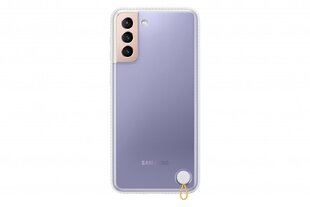 "Samsung" skaidrus apsauginis dangtelis G996B "Galaxy S21 Plus", baltas EF-GG996CWEGWWW kaina ir informacija | Telefono dėklai | pigu.lt