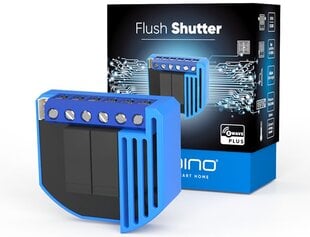 Qubino Flush Shutter, Z-Wave motorizuotų užuolaidų valdiklis kaina ir informacija | Apsaugos sistemos, valdikliai | pigu.lt