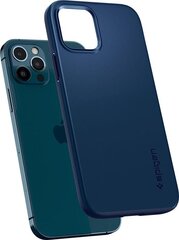 Spigen 8809756641633, skirtas iPhone 12, iPhone 12 Pro, mėlynas kaina ir informacija | Telefono dėklai | pigu.lt