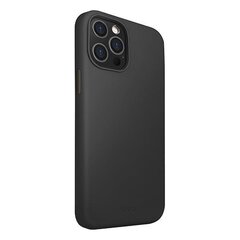 Uniq case Lino Hue, skirtas iPhone 12 Pro Max, juodas kaina ir informacija | Telefono dėklai | pigu.lt