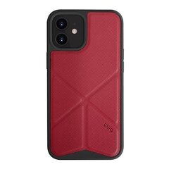 Uniq case Transforma, skirtas iPhone 12 mini, raudonas kaina ir informacija | Telefono dėklai | pigu.lt
