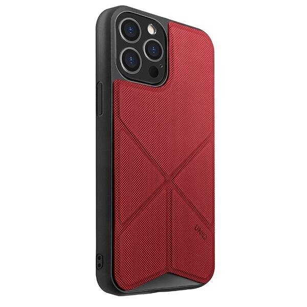 Uniq case Transforma, skirtas iPhone 12 Pro Max, raudonas kaina ir informacija | Telefono dėklai | pigu.lt