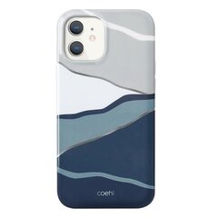 Uniq case Coehl Ciel, skirtas iPhone 12 mini, mėlynas kaina ir informacija | Telefono dėklai | pigu.lt