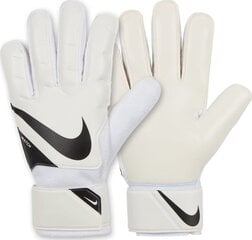 Вратарские перчатки Nike CQ7799 100, белые цена и информация | Тренировочные перчатки. Размер 5 | pigu.lt