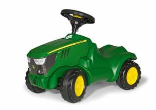 Paspiriamas traktorius Skoljtraktors Rolly Toys rolly Minitrac John Deere 6150R kaina ir informacija | Žaislai berniukams | pigu.lt