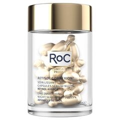 Naktinis veido serumas RoC Retinol Correxion, 30 vnt. kaina ir informacija | Veido aliejai, serumai | pigu.lt