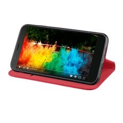Hallo Smart Magnet Book Case Чехол для телефона  Samsung Galaxy S21 Красный цена и информация | Чехлы для телефонов | pigu.lt