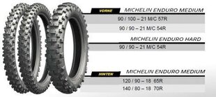 Шина для мотоцикла Michelin ENDURO MEDIUM 140/80-18 цена и информация | Зимняя резина | pigu.lt