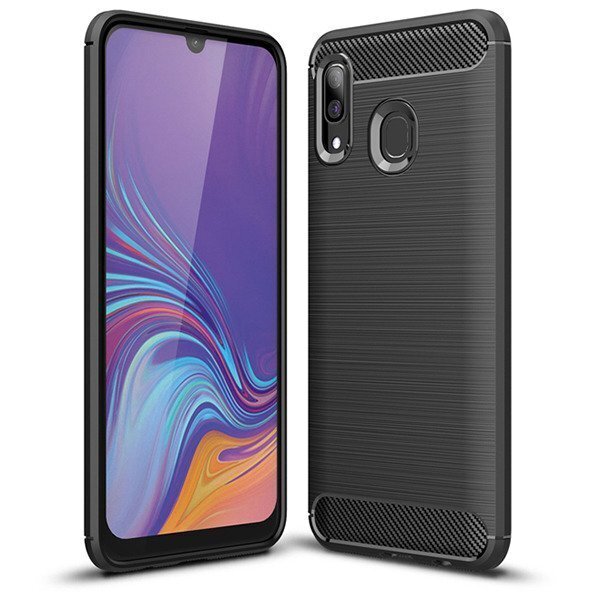 Mocco Trust Silicone Case for Huawei P Smart 2020 Black kaina ir informacija | Telefono dėklai | pigu.lt