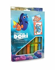 Набор цветного песка - Рыбка Dorry цена и информация | Принадлежности для рисования, лепки | pigu.lt