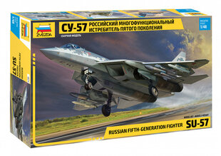 Klijuojamas Modelis Zvezda 4824 Sukhoi SU-57 1/48 kaina ir informacija | Klijuojami modeliai | pigu.lt