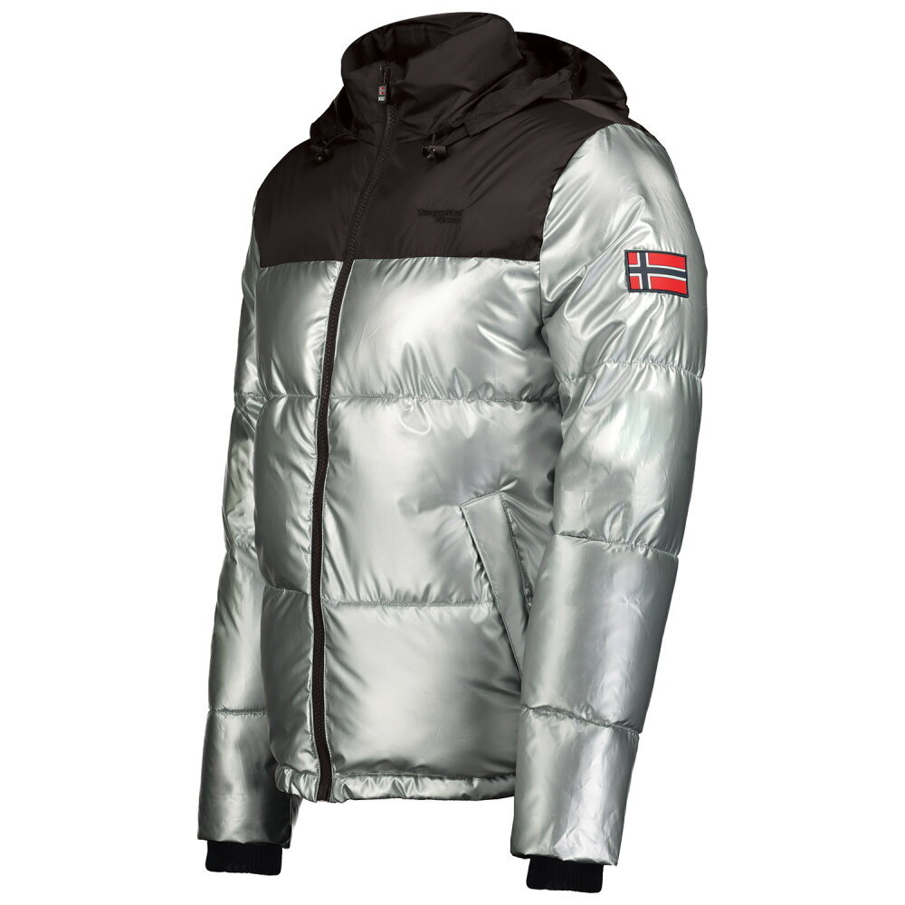 Striukė vyrams Geographical Norway Astro Men Black/Silver 092 kaina ir informacija | Vyriškos striukės | pigu.lt