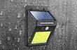 Šviestuvas lauko su saulės baterija ir judesio davikliu kaina ir informacija | Lauko šviestuvai | pigu.lt