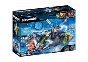 70232 PLAYMOBIL® Top Agents Опасный мотоцикл для арктических повстанцев цена и информация | Конструкторы и кубики | pigu.lt