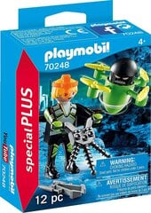 70248 PLAYMOBIL® Special Plus Agentas su dronu kaina ir informacija | Konstruktoriai ir kaladėlės | pigu.lt