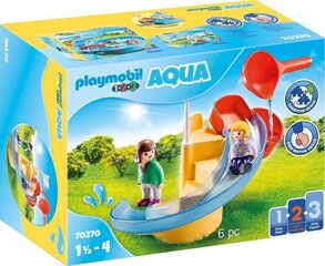 70270 PLAYMOBIL®1.2.3 Водная горка цена и информация | Конструкторы и кубики | pigu.lt