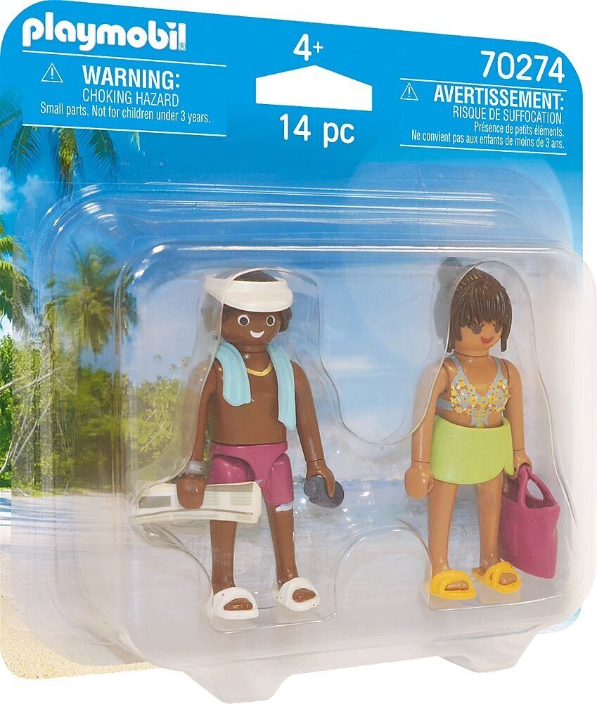 70274 PLAYMOBIL® DuoPack Atostogaujanti pora kaina ir informacija | Konstruktoriai ir kaladėlės | pigu.lt