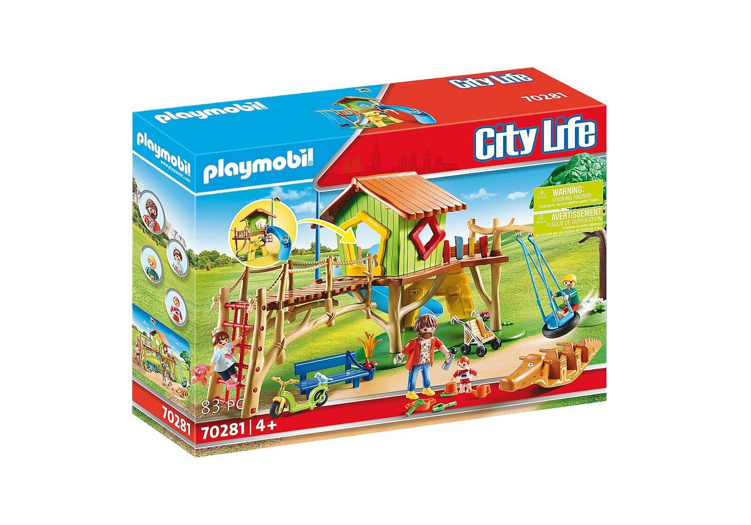 70281 PLAYMOBIL® City Life, Žaidimų aikštelė цена и информация | Konstruktoriai ir kaladėlės | pigu.lt